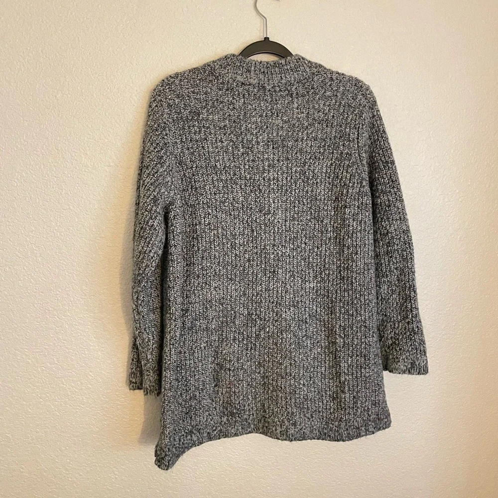 J. Jill Women’s Full Zip Marled Knit Sweater LP L Petite Multicolor